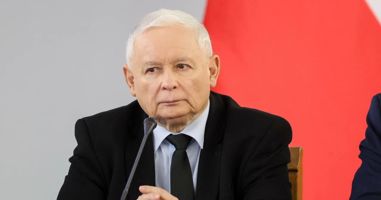 Prezes PiS Jarosław Kaczyński