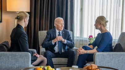 Biden spotkał się z żoną i córką Nawalnego