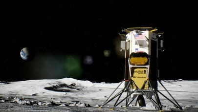USA wróciły na Księżyc. "Odyseusz ma nowy dom"