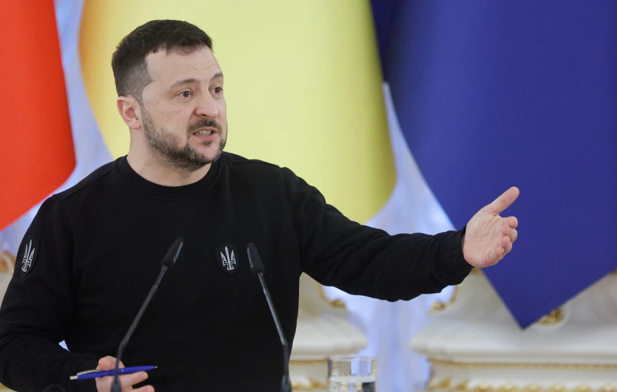 "Ukraina nie użyje broni, przekazywanej przez zachodnich partnerów, poza swoimi międzynarodowo uznanymi granicami" - zapewnił prezydent Wołodymyr Zełenski. "Do ataków na innych terytoriach wykorzystywana jest ukraińska broń" - dodał.