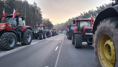 Rolnicy protestowali na przejściu z Niemcami w Świecku