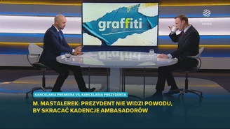 Mastalerek w "Graffiti" o Wawrzyku: Za to odpowiedzialność bierze kierownictwo PiS