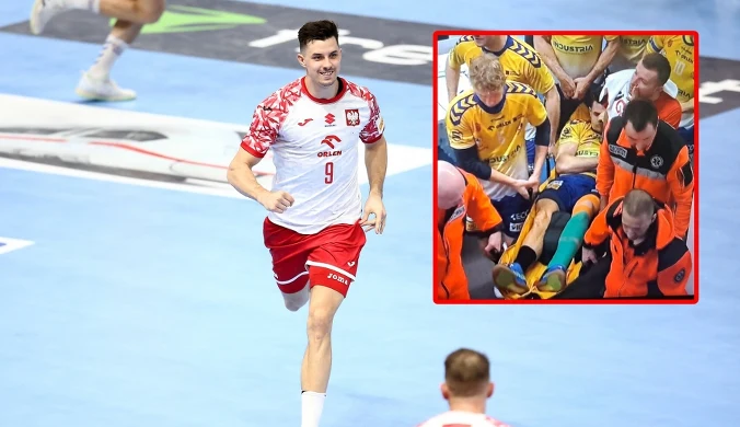 Fatalna kontuzja gwiazdora reprezentacji Polski. Został zniesiony na noszach