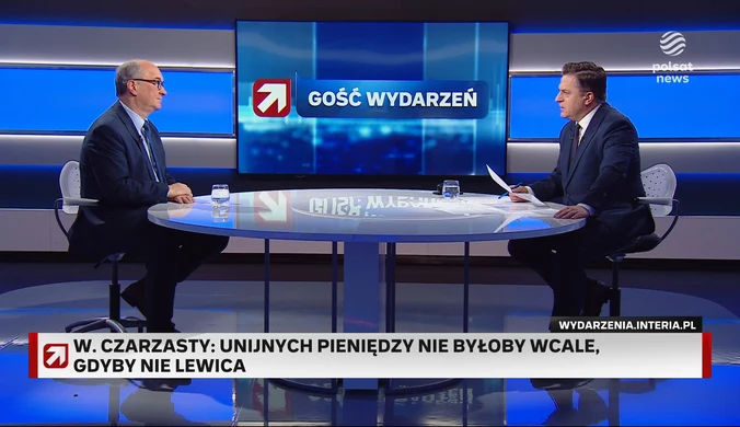 Czarzasty w "Gościu Wydarzeń" o aferze wizowej: Sąd z pewnością odkryje prawdę