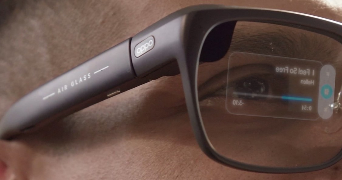 Oppo Air Glass 3. Las nuevas gafas XR con tecnología AI expuestas en el MWC 2024