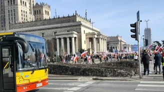 Rolnicy paraliżują Warszawę. Komunikacyjny zamęt w centrum