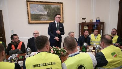 Bez porozumienia po spotkaniu rolników z marszałkiem Sejmu 