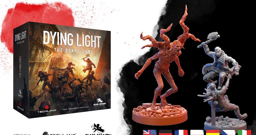 Techland, Glass, Cannon, Unplugged, łączą, siły, wspólnie, stworzyć, planszową, opartą, Dying, Light, Stay, Human Zombie na twoim stole Zapowiedź Dying Light: The Board Game