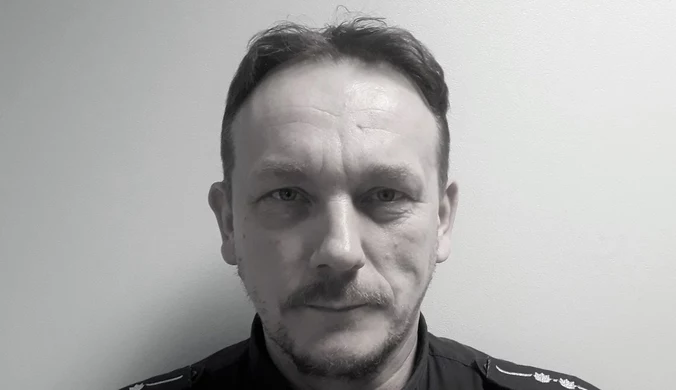 Robert Dziubdziela nie żyje. Krakowski policjant miał 48 lat