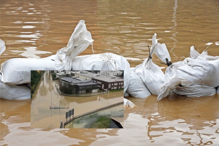 Włoska Vicenza pod wodą. Krytyczna sytuacja powodziowa