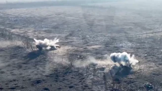 Wielki wybuch rosyjskich wozów pancernych. Dziesiątki wraków