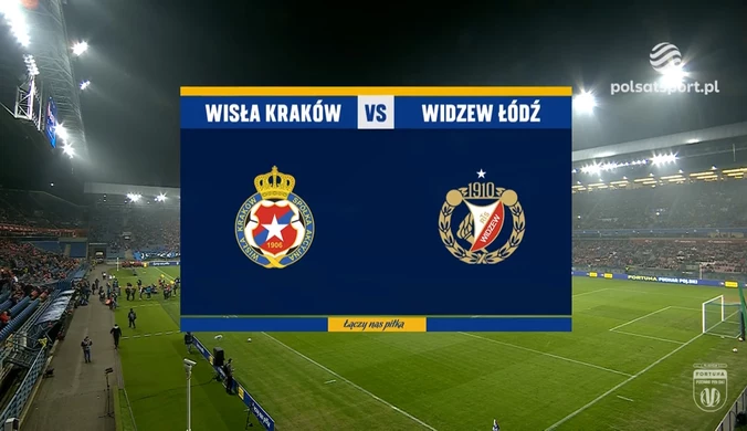 Wisła Kraków - Widzew Łódź. Skrót meczu. WIDEO