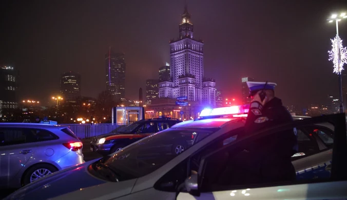 Policyjny pościg ulicami Warszawy. Padło kilkanaście strzałów