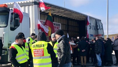 Rolnicy protestują. Litewscy politycy pojawili się przy granicy