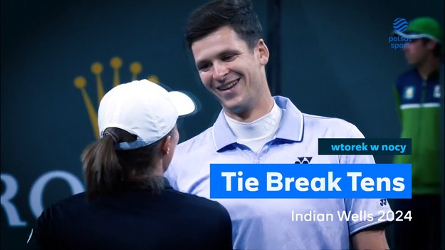 Tuż przed startem w Indian Wells Iga Świątek i Hubert Hurkacz wystąpią w niezwykle atrakcyjnym pokazowym turnieju ,,Indian Wells Tie Break Tens"

Transmisja z Kalifornii we wtorek w nocy w Polsacie Sport 5.03.   