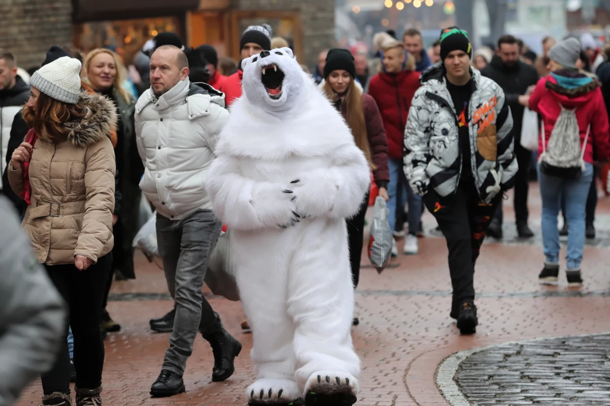 Bohater nagrania z Zakopanego, które w ostatnich dniach obiegło internet, ukarany mandatem – podaje „Tygodnik Podhalański”. Mężczyzna w przebraniu białego misia domagał się opłaty od aktorki Hanny Turnau, która na Krupówkach nagrywała filmik. Wczoraj straż miejska ukarała mężczyznę za niezgodne z prawem zarabianie na robieniu zdjęć na Krupówkach. 