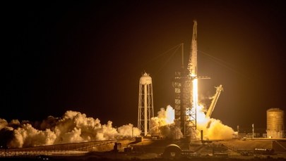 Rakieta Falcon-9 wystartowała. Czterej astronauci lecą na ISS