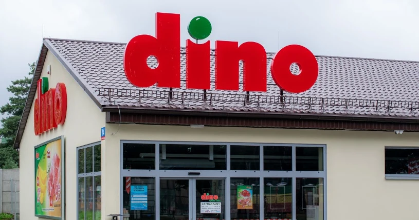 Sklep Dino w warszawskim Wilanowie zamknięty mimo gotowego budynku