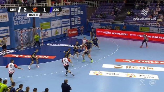 
Orlen Superliga: KGHM Chrobry Głogów - Azoty-Puławy 26:31. Skrót meczu.