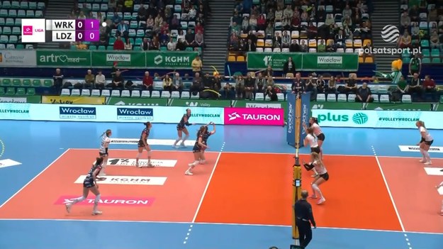 TAURON Liga: #VolleyWrocław - Grot Budowlani Łódź 3:0. Skrót meczu.

