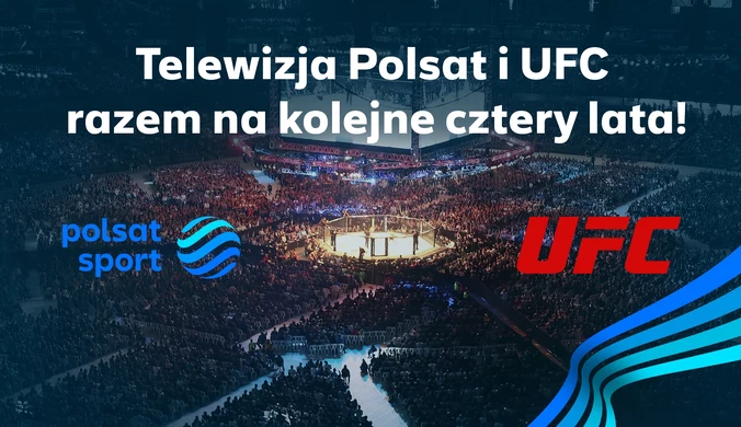 Telewizja Polsat przedłużyła swoje partnerstwo z UFC