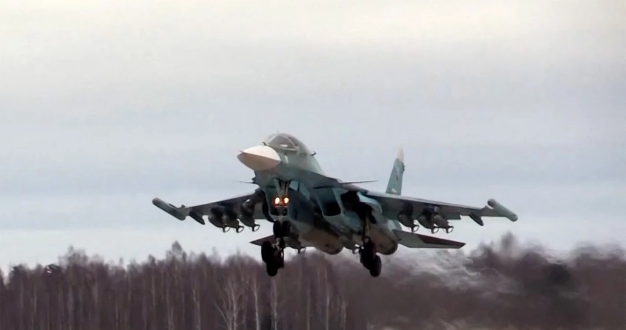 Na zdj. rosyjski Su-34