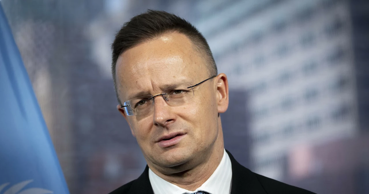 Minister spraw zagranicznych Węgier Peter Szijjarto