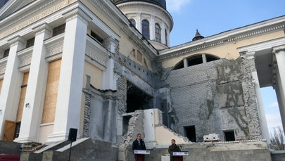 Media: Rosyjski atak w Odessie 150 m od greckiej delegacji