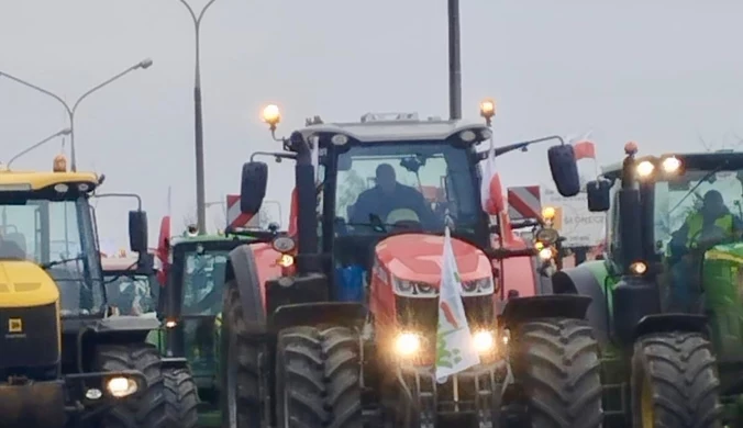 Rolnicy blokują dojazdy do Warszawy. Spore utrudnienia