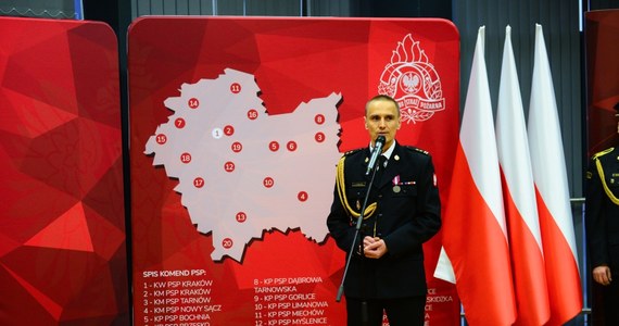 Bryg. Przemysław Przęczek objął dziś stanowisko małopolskiego komendanta wojewódzkiego Państwowej Straży Pożarnej.

