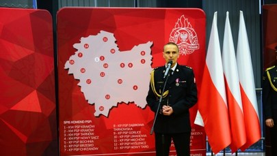 Zmiany kadrowe w PSP. Bryg. Przemysław Przęczek szefem małopolskich strażaków