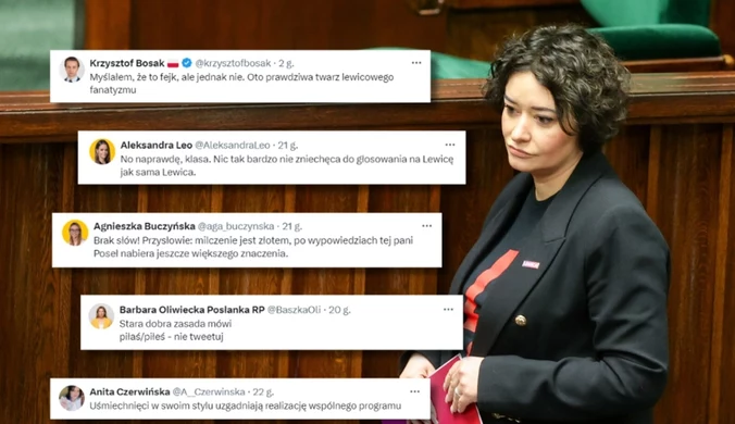 Fala komentarzy po wpisie Żukowskiej. Ostre reakcje polityków