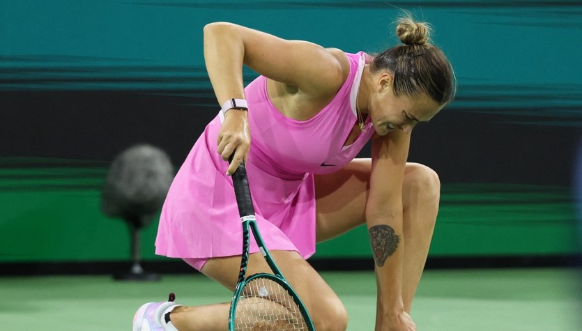 tenis ziemny, wyniki żywo, Radwańska, Domachowska, ATP, WTA, Wimbledon, US Open, Australian Open, French Open Kłopoty Sabalenki, skręciła kostkę. Co dalej z grą w Indian Wells?