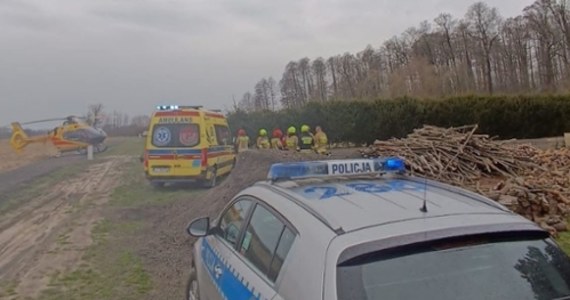 56-letnia mieszkanka Włodawy (Lubelskie) zginęła podczas prac związanych z porządkowaniem i cięciem drewna na opał. Kobieta na skutek poniesionych obrażeń zmarła. 