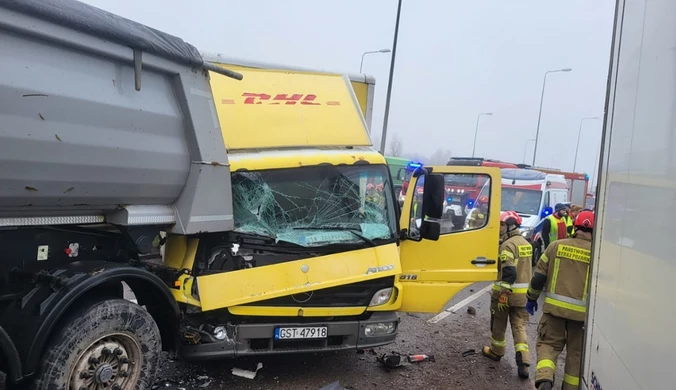 Karambol na obwodnicy Trójmiasta. Zderzyło się pięć samochodów