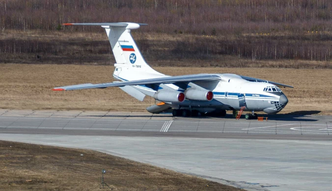 Katastrofa samolotu pod Moskwą. Rozbił się Ił-76