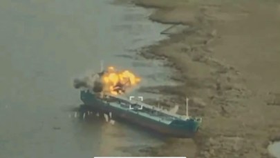 Destrukcja floty Putina na Morzu Czarnym. Rosjanie ukrywali się w tankowcu