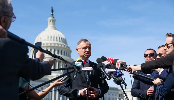 "Nasze relacje są znakomite". Prezydent po spotkaniu na Kapitolu 