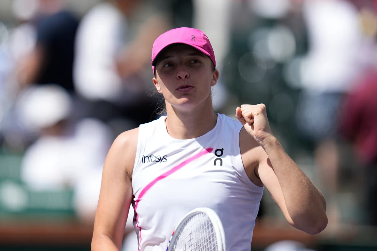 Iga Świątek awansowała do ćwierćfinału turnieju WTA rangi 1000 w klifornijskim Indian Wells. Rozstawiona z numerem jeden polska tenisistka pokonała Julię Putincewą z Kazachstanu 6:1, 6:2. Spotkanie trwało godzinę i 11 minut.