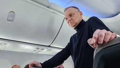 Awaria w samolocie Andrzeja Dudy