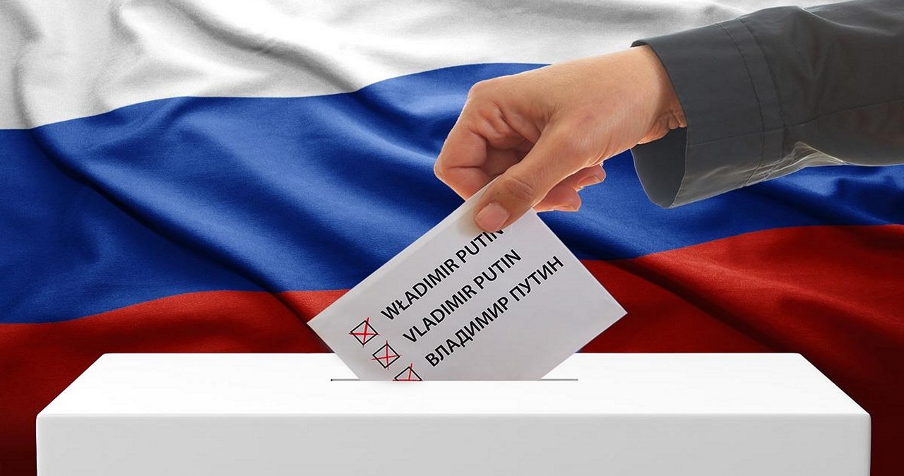 Na okupowanych przez Rosjan ziemiach Ukrainy już rozpoczęły się wybory na prezydenta Federacji Rosyjskiej. Można oddać głos tylko na jednego słusznego kandydata, czyli Władimira Putina.