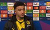 Jadon Sancho: Gol na początku spotkania był dla nas ogromną ulgą. WIDEO