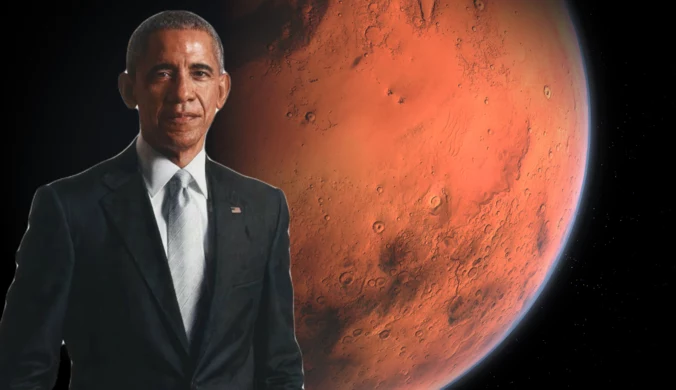 Obama zirytowany planami wobec Marsa. "O czym wy mówicie?"