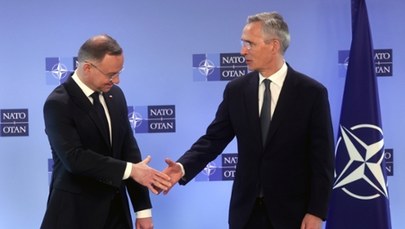 Duda spotkał się z szefem NATO. "To przełomowy, krytyczny moment"