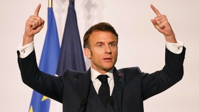 Macron: Pokój nie może oznaczać kapitulacji Ukrainy [ZAPIS RELACJI] 
