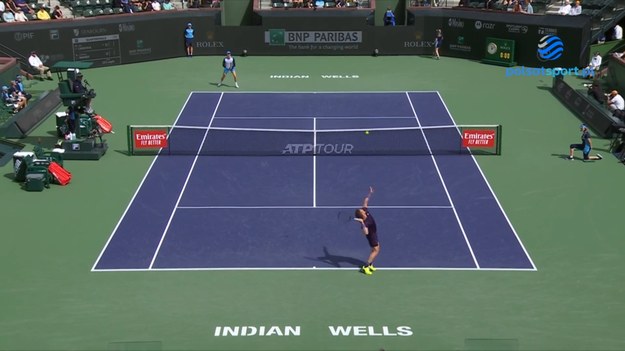 Skrót meczu ćwierćfinałowego turnieju ATP w Indian Wells Jiri Lehecka - Jannik Sinner 3:6, 3:6.