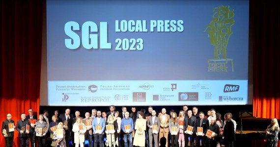 Znamy laureatów konkursu dziennikarskiego dla mediów lokalnych SGL Local Press 2023. Gazetą Roku została "O!Polska". Uroczysta gala odbyła się w Muzeum POLIN w Warszawie. RMF FM jest patronem medialnym konkursu.
