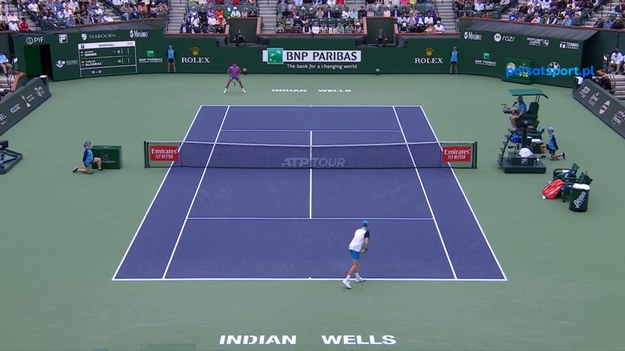 Prezentujemy skrót meczu Jannik Sinner - Carlos Alcaraz w półfinale turnieju ATP w Indian Wells.

