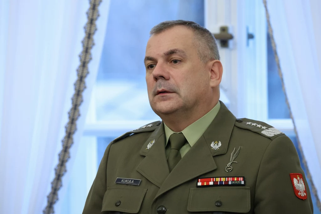 Generał Wiesław Kukuła, szef Sztabu Generalnego Wojska Polskiego