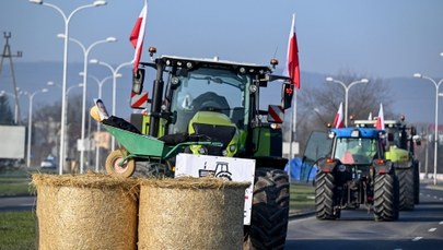 Protest rolników na Podkarpaciu. Zablokowana jest A4 i S19 